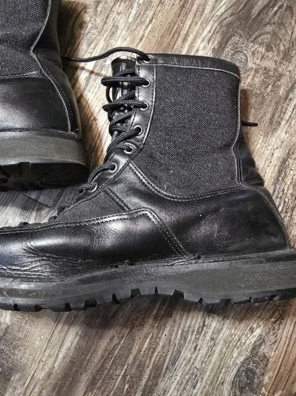 Danner Black Lace-Up Tactical Boots